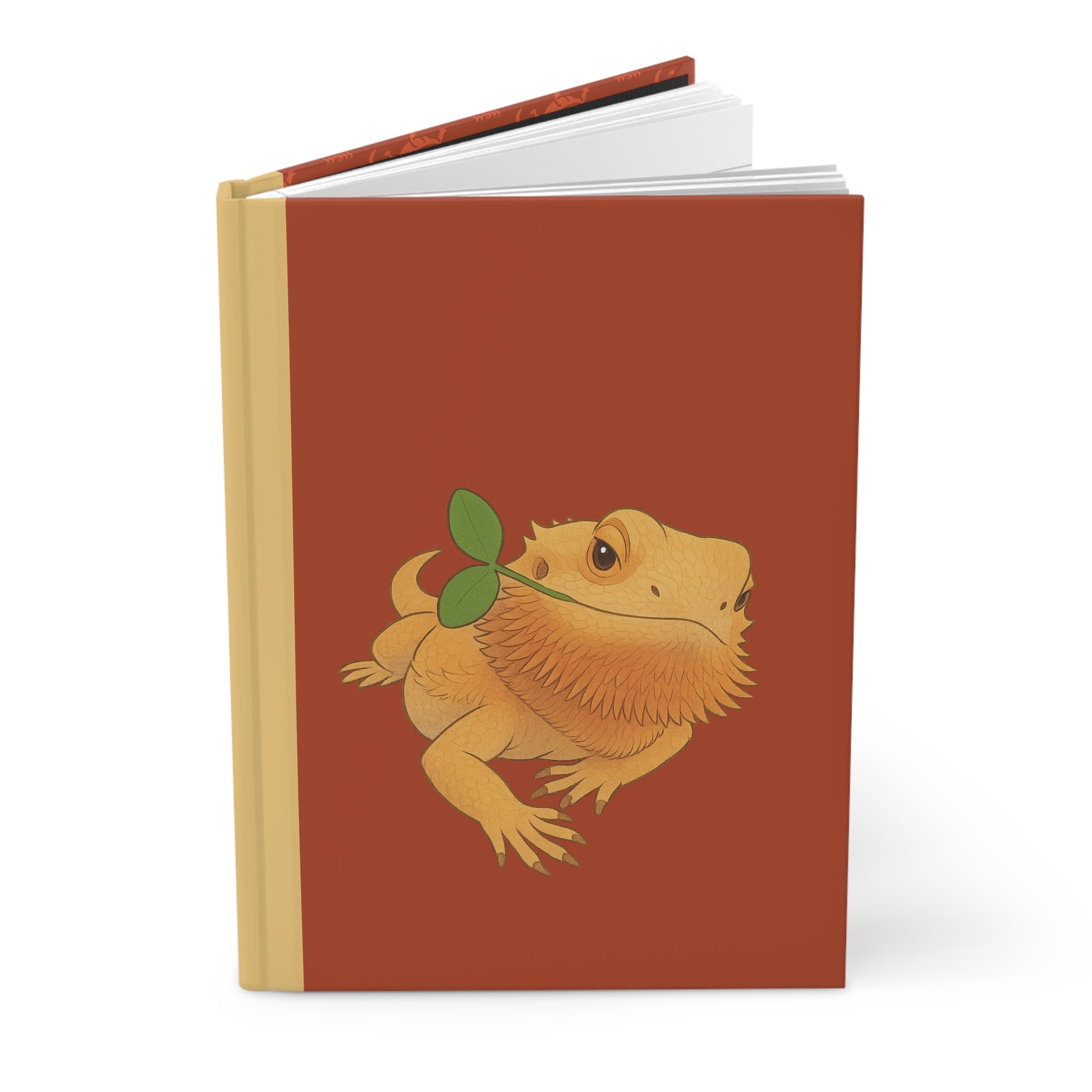Bearded Dragon Journal – Sassy Leaf Edition | Chill Reptile Notebook