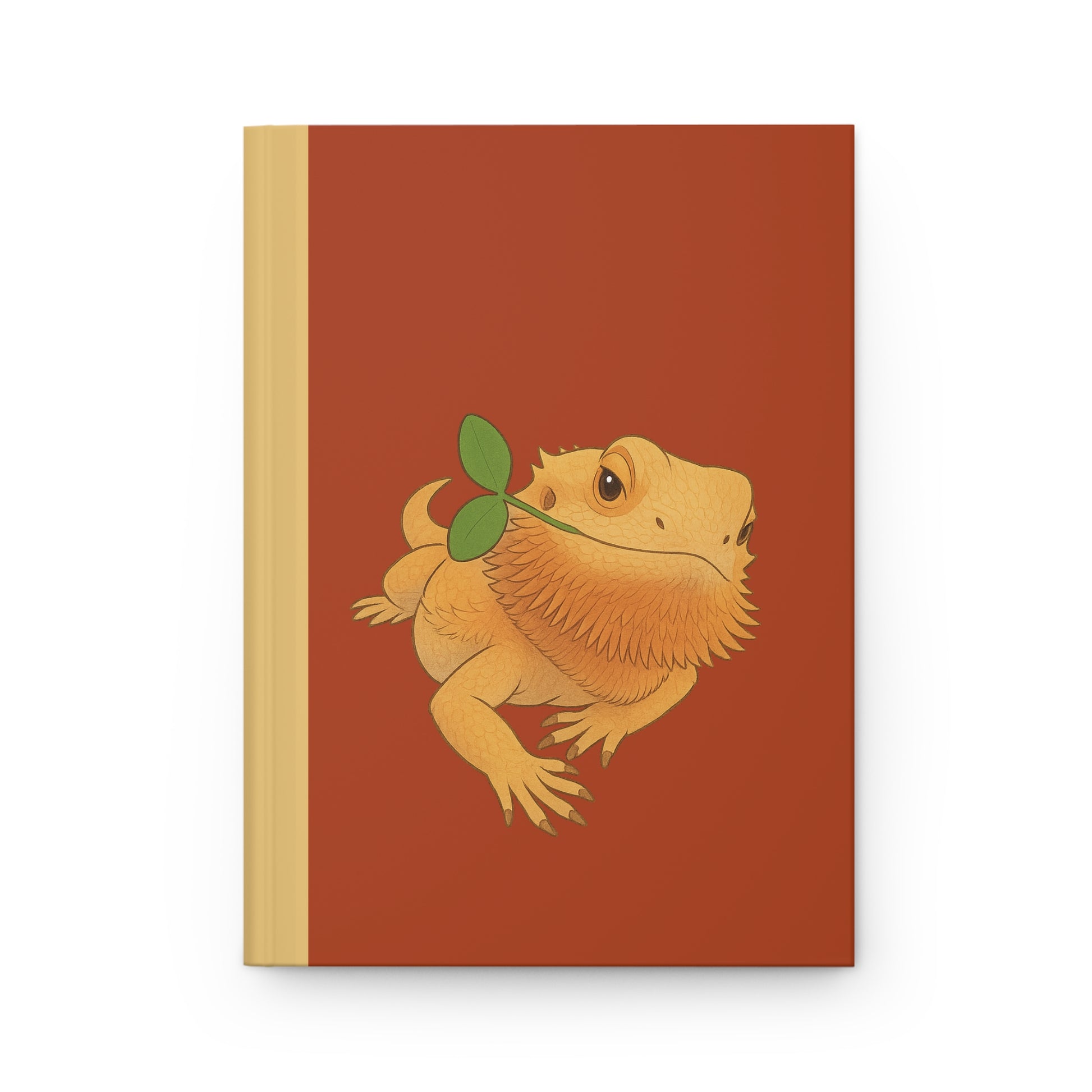 Bearded Dragon Journal – Sassy Leaf Edition | Chill Reptile Notebook