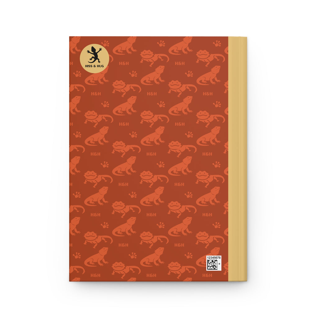 Bearded Dragon Journal – Sassy Leaf Edition | Chill Reptile Notebook